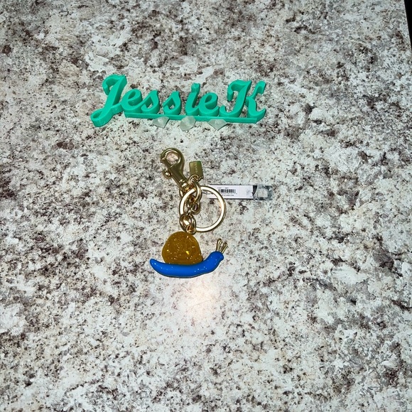 Coach Snail bag charm BNWT - Picture 3 of 7